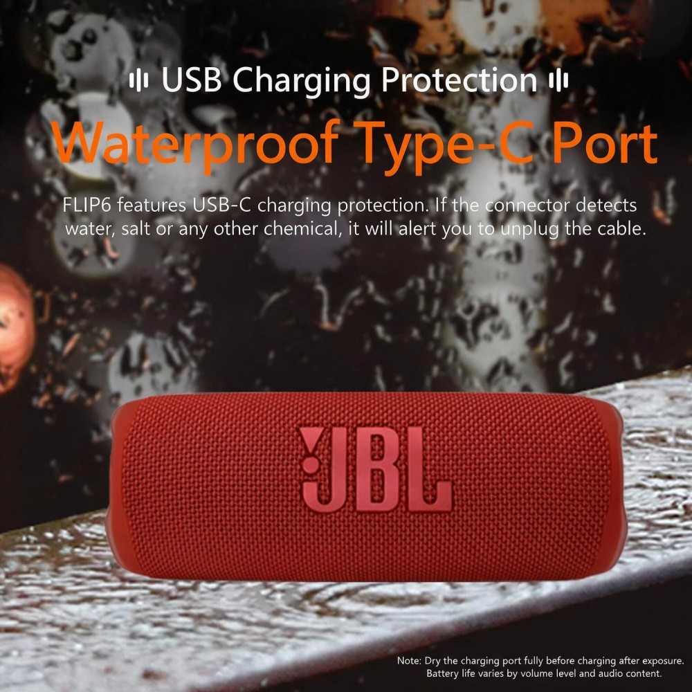 Enceinte Bluetooth JBL Flip 6, - Jbl Speaker Flip 6 avis et prix