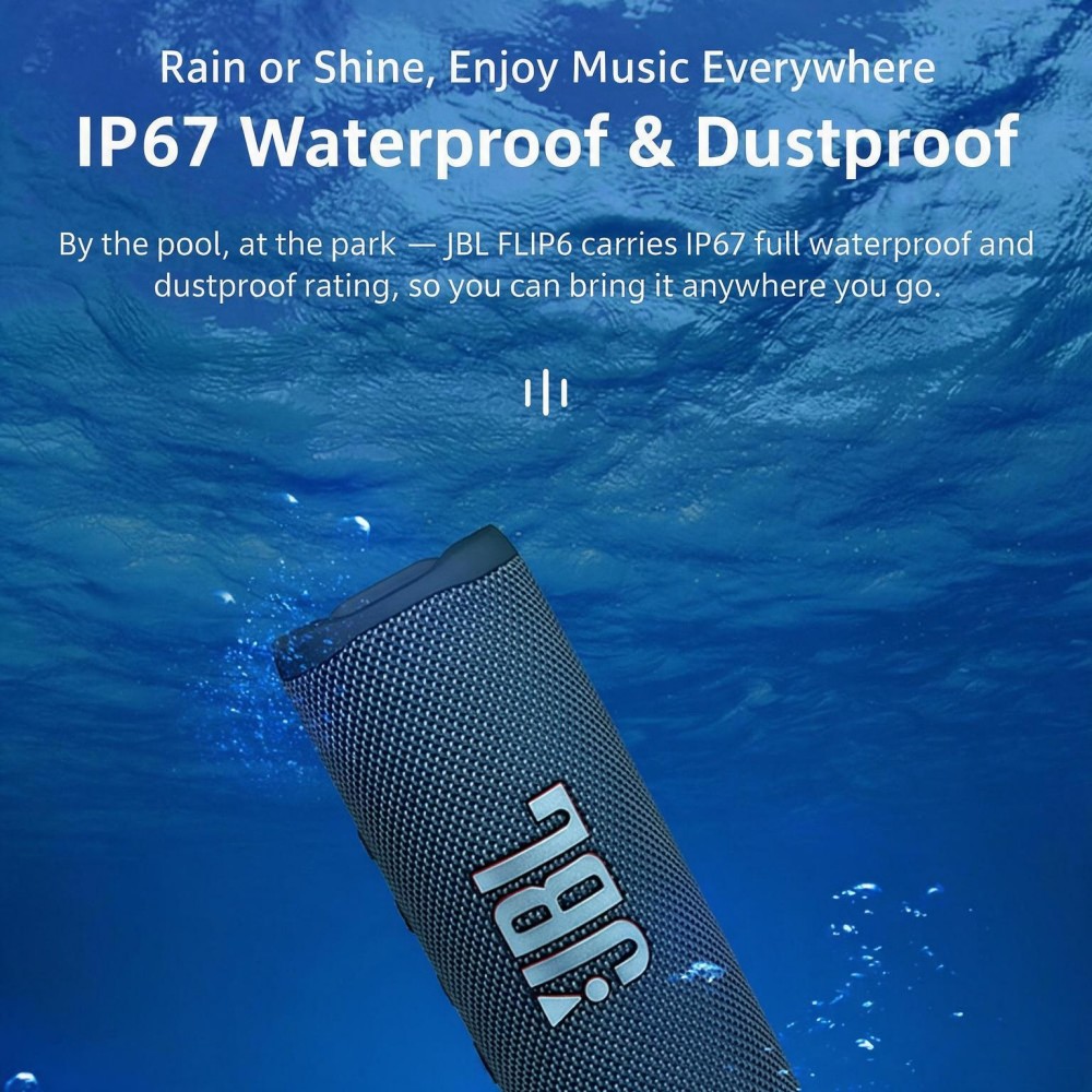 Enceinte Bluetooth JBL Flip 6, - Jbl Speaker Flip 6 avis et prix