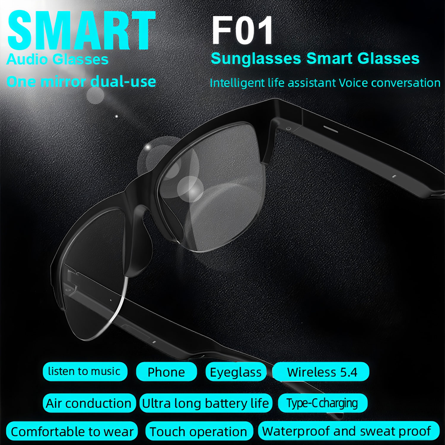 Lunettes de soleil audio intel - Bluetooth Headset On Ear avis et prix